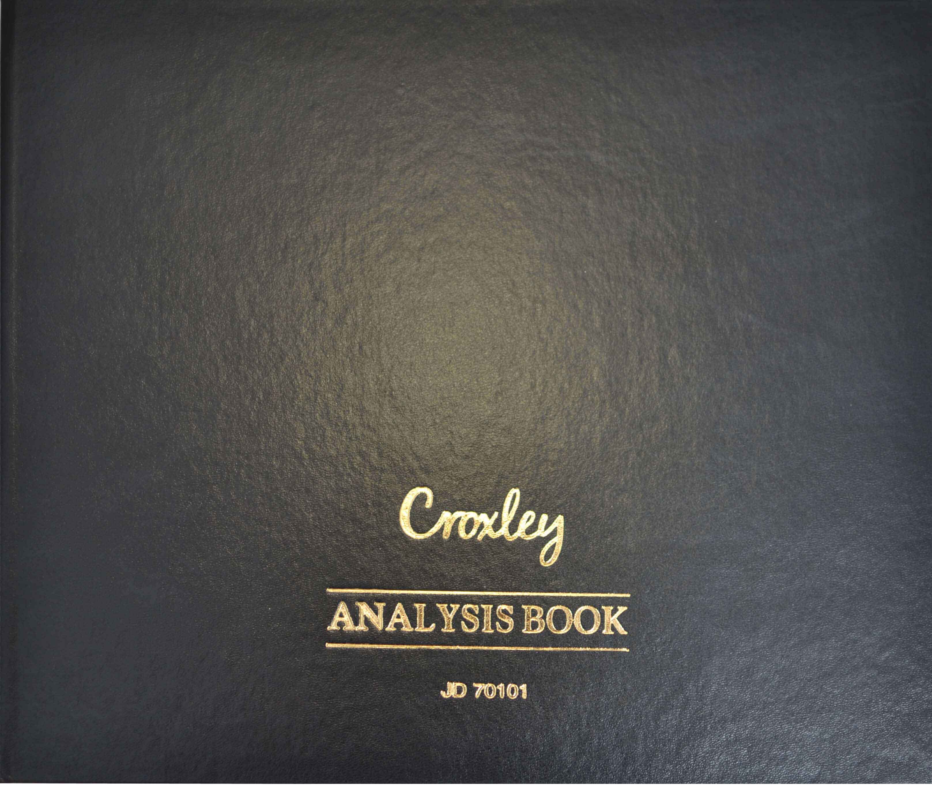 CROXLEY ANALYSIS BOOKS SERIES 7 10 CASH COLUMNS 1 PG